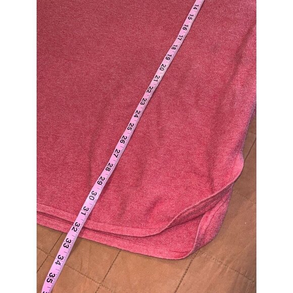 EILEEN FISHER Red Long-Sleeve Loose Fit Knit Sweater Top Women’s Casual Style Si - Picture 6 of 10